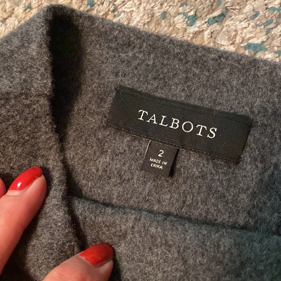 Talbots Worsted Wool Skirt 2 - Picture 3 of 5